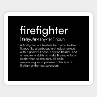 Firefighter definition Magnet